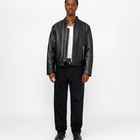 CAFE RACER LEATHER JACKET
