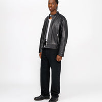 CAFE RACER LEATHER JACKET