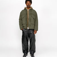 MILITARY CARGO LEATHER PANT