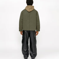MILITARY CARGO LEATHER PANT