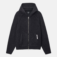 CHUNKY KNIT ZIP HOODIE