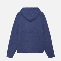 CHUNKY KNIT ZIP HOODIE