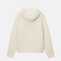 CHUNKY KNIT ZIP HOODIE