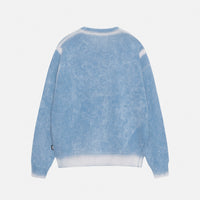 FADED COTTON KNIT CREW