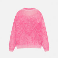 FADED COTTON KNIT CREW