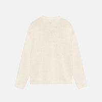 EMBROIDERED V-NECK LOGO SWEATER