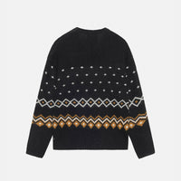 ROLL NECK FAIRISLE SWEATER