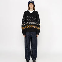 ROLL NECK FAIRISLE SWEATER