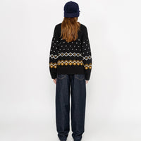 ROLL NECK FAIRISLE SWEATER