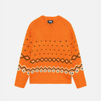 ROLL NECK FAIRISLE SWEATER