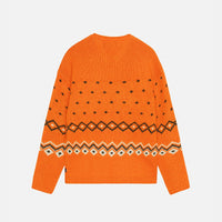 ROLL NECK FAIRISLE SWEATER