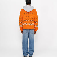 ROLL NECK FAIRISLE SWEATER