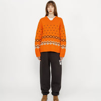 ROLL NECK FAIRISLE SWEATER