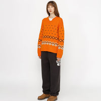 ROLL NECK FAIRISLE SWEATER