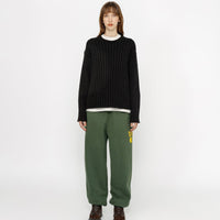 COTTON SLUB RIB CREW