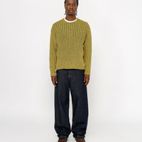 COTTON SLUB RIB CREW