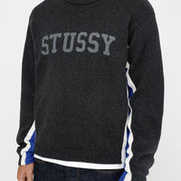 CONTRAST STRIPE CREW