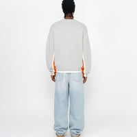 CONTRAST STRIPE CREW