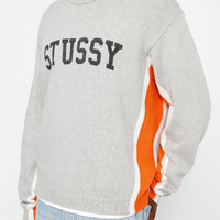CONTRAST STRIPE CREW