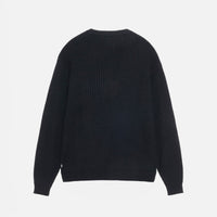 WAFFLE KNIT CASHMERE CREW