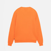 WAFFLE KNIT CASHMERE CREW