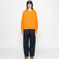 WAFFLE KNIT CASHMERE CREW