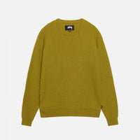 WAFFLE KNIT CASHMERE CREW