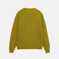 WAFFLE KNIT CASHMERE CREW