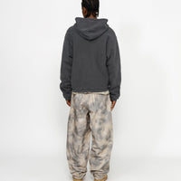 WAFFLE LINED ZIP HOODIE