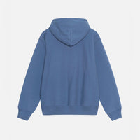 SATIN PATCH HOODIE