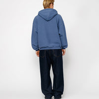 SATIN PATCH HOODIE