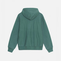 SATIN PATCH HOODIE