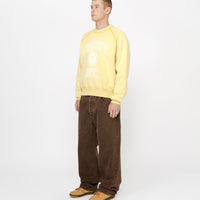 OVERLOCK VARSITY RAGLAN CREW