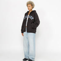 FADED GRAPHIC ZIP HOODIE
