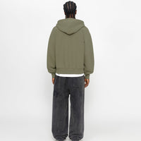 FLEECE RAGLAN ZIP HOODIE