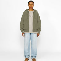 FLEECE RAGLAN ZIP HOODIE