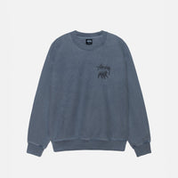 RASTA LION CREW PIGMENT DYED