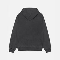 RASTA LION HOODIE PIGMENT DYED