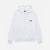 BASIC STÜSSY ZIP HOODIE