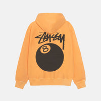8 BALL ZIP HOODIE PIGMENT DYED