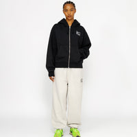 STÜSSY & NIKE STONE WASHED FLEECE ZIP HOODIE