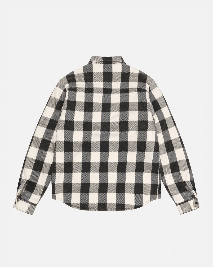 SHERPA LINED BUFFALO PLAID SHIRT