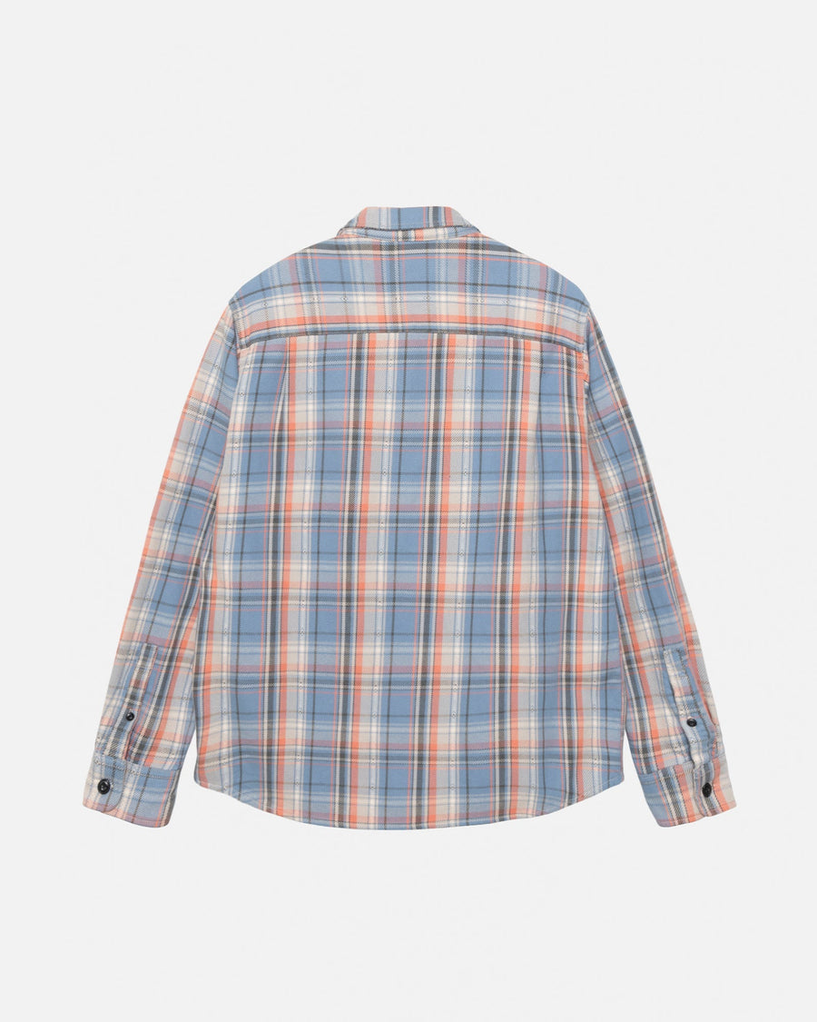 DAN WASHED COTTON PLAID SHIRT