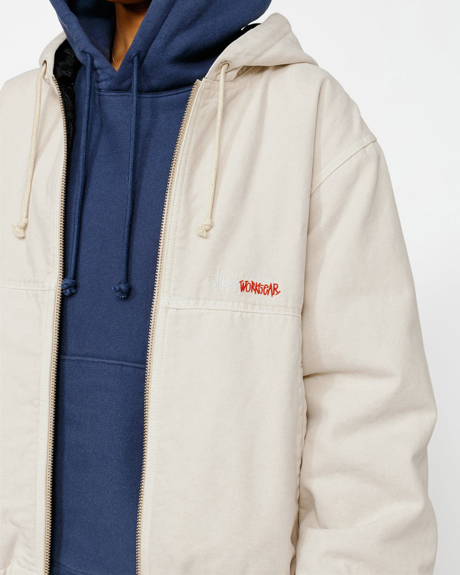 WORK JACKET INSULATED CANVAS