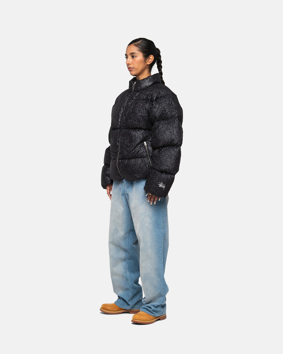 DOWN PUFFER WRINKLED NYLON