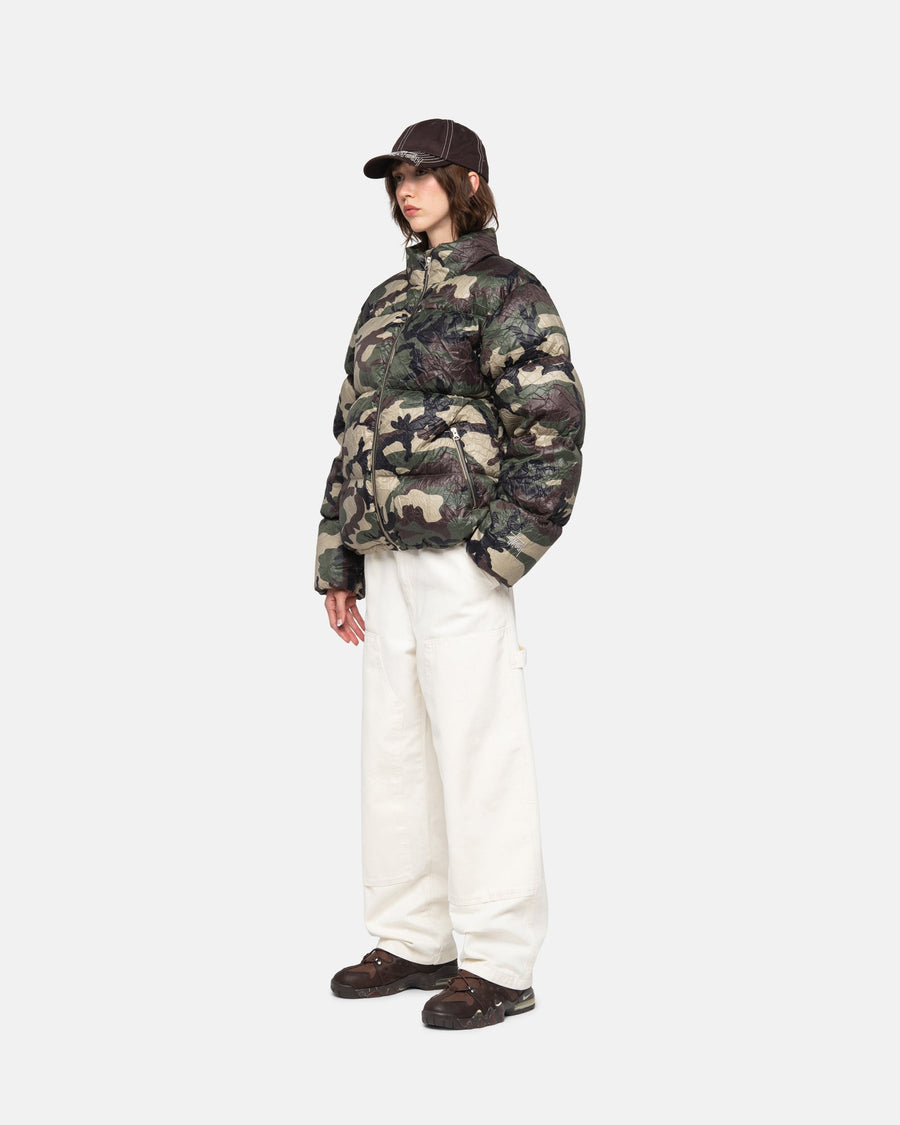 DOWN PUFFER WRINKLED NYLON