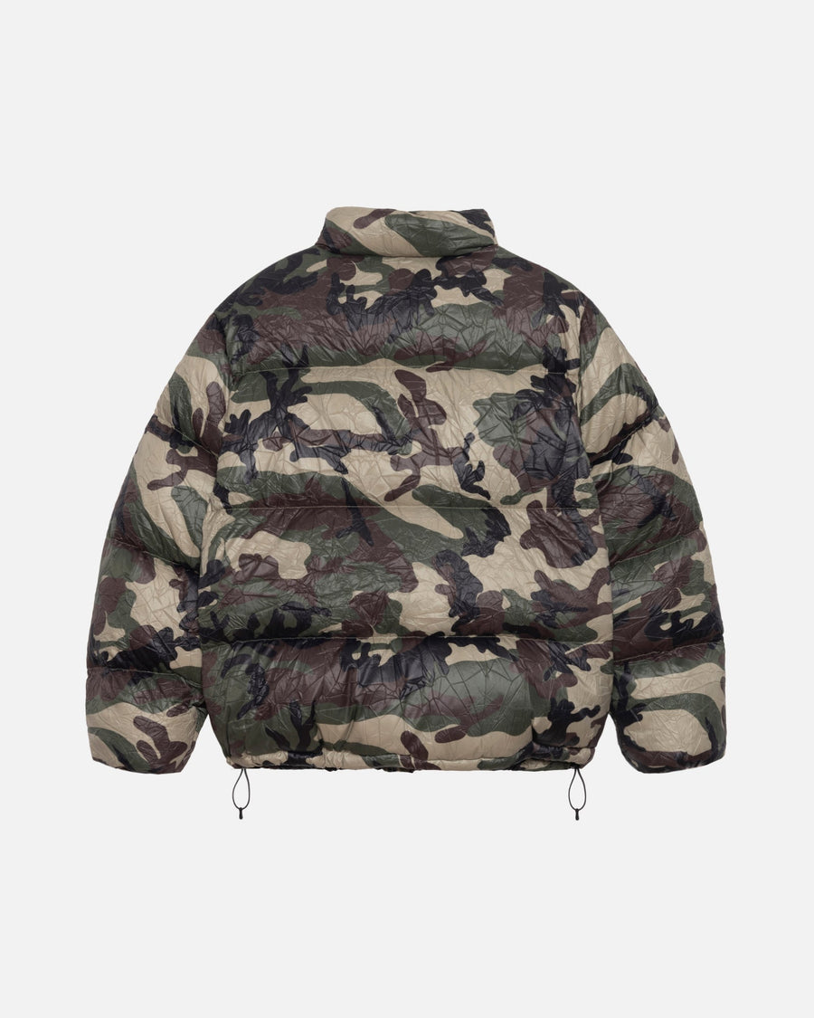 DOWN PUFFER WRINKLED NYLON