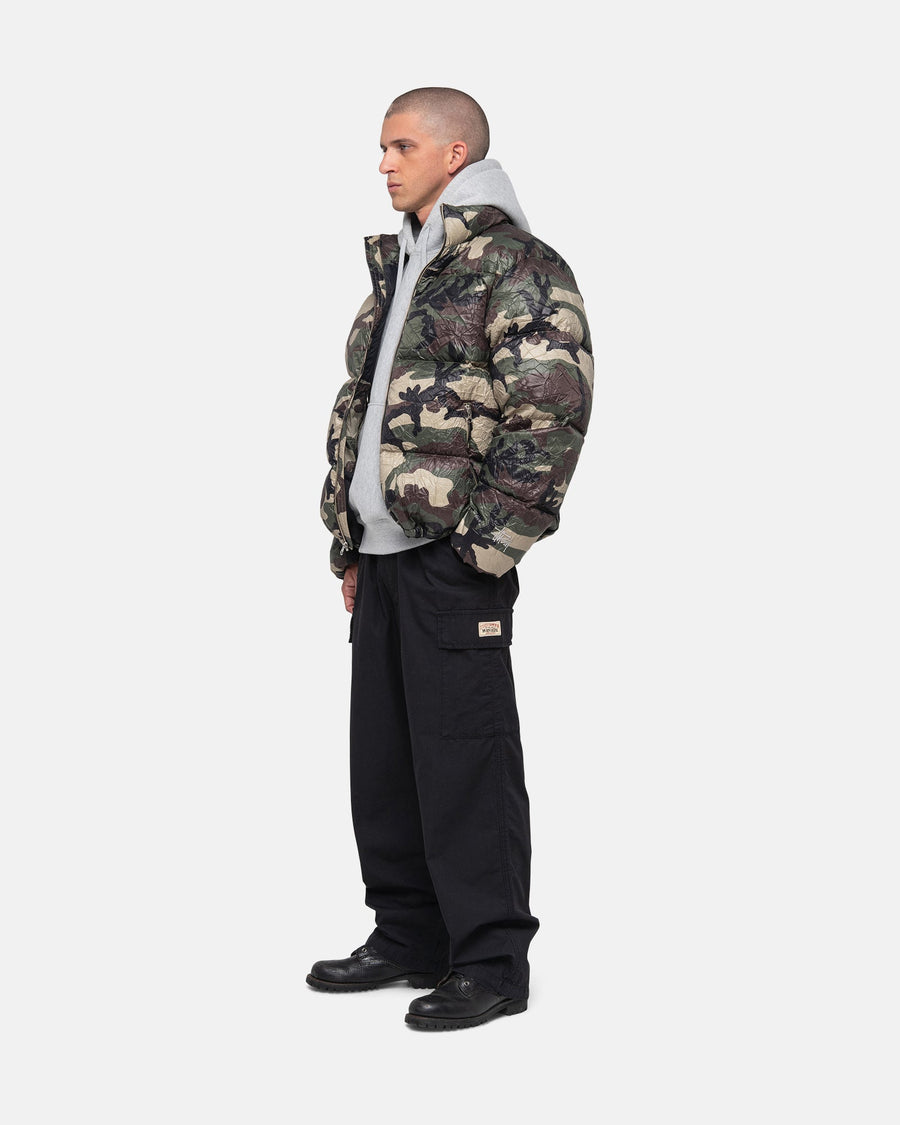DOWN PUFFER WRINKLED NYLON