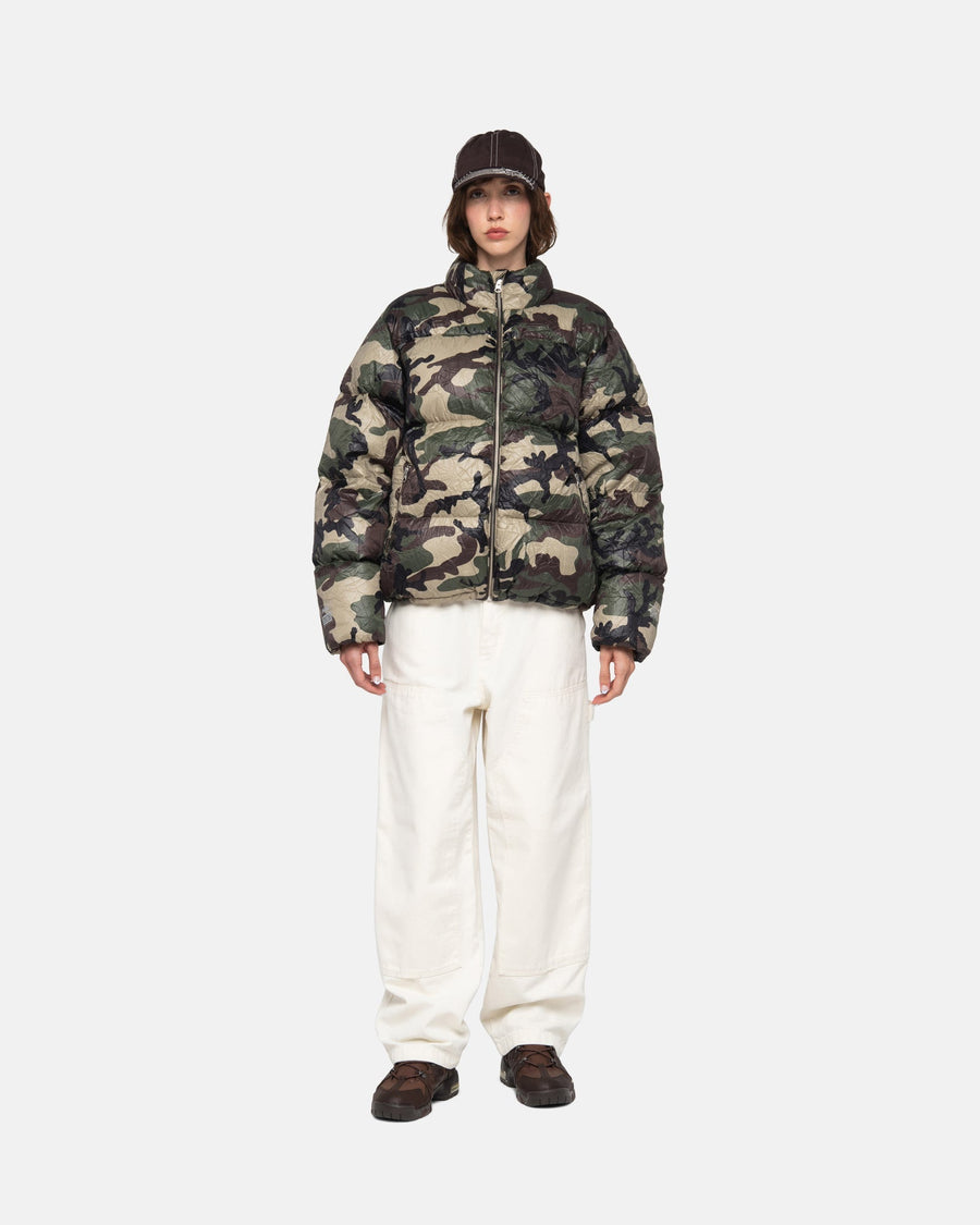 DOWN PUFFER WRINKLED NYLON