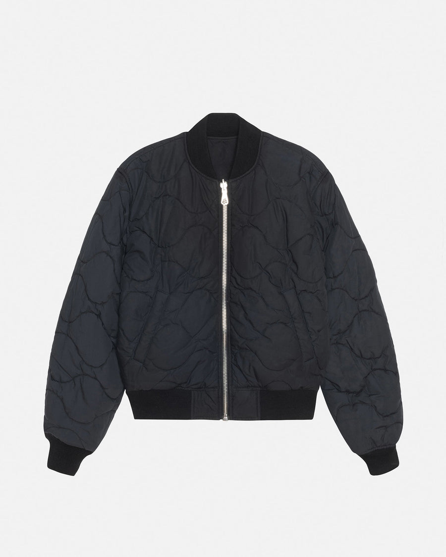 WAXED BUILT BOMBER JACKET